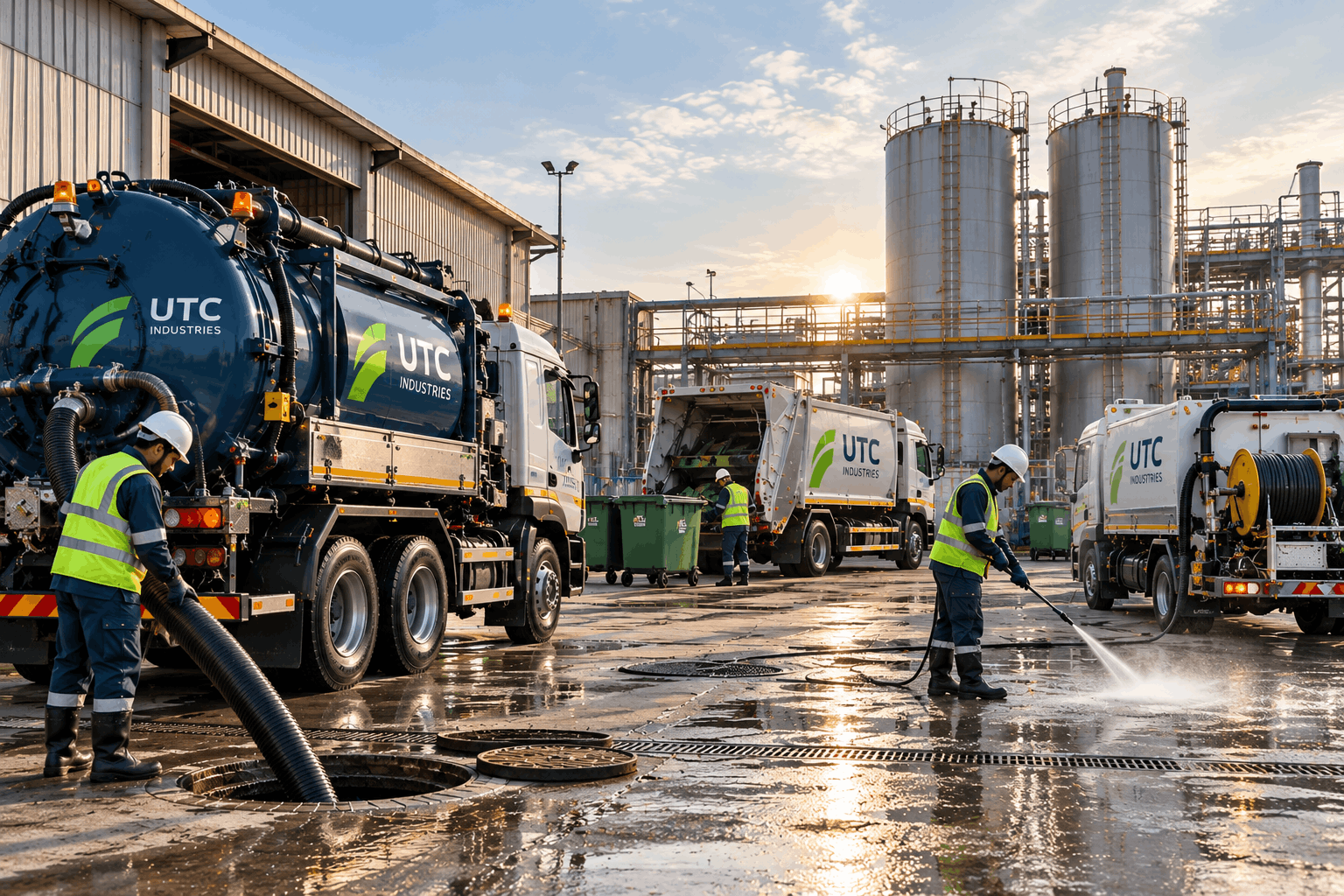 UTC Industries engineering and sanitation equipment