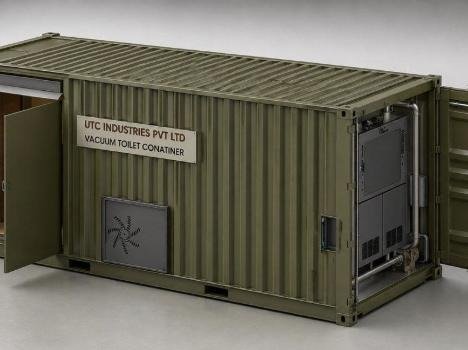 UTC Industries container toilet block