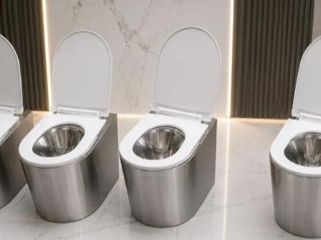 UTC Industries stainless-steel vacuum toilets