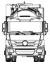 General arrangement drawing — front view